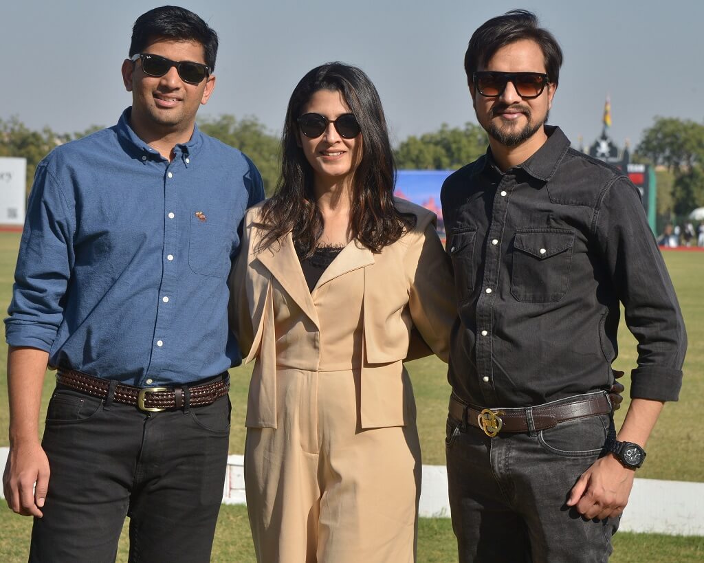 guests at Polo Ground