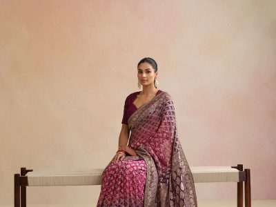 Honouring Handcraft WeaverStory Presents Bandhej Sarees Shaped by Fineness Fabric and Skill