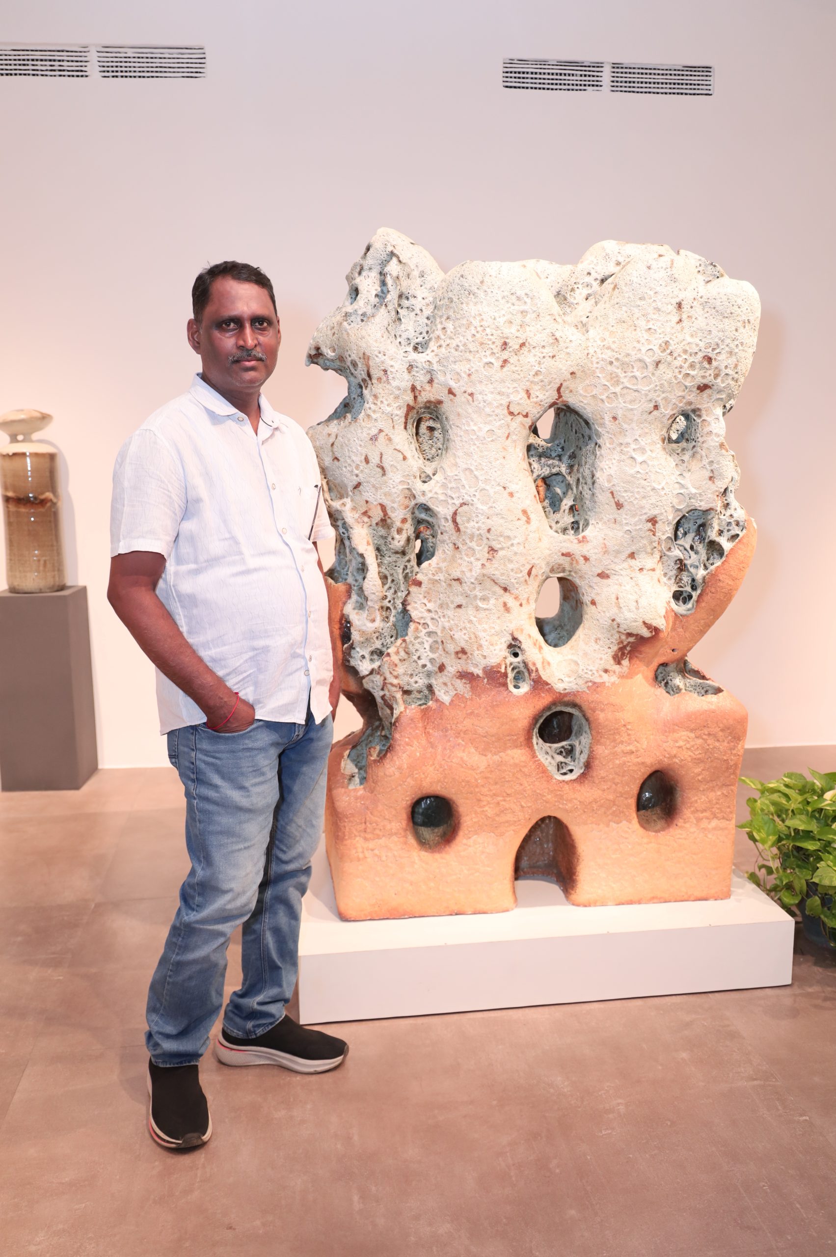 Keshari Nandan Pushes the Boundaries of Ceramic Art in ‘Fire and Form’